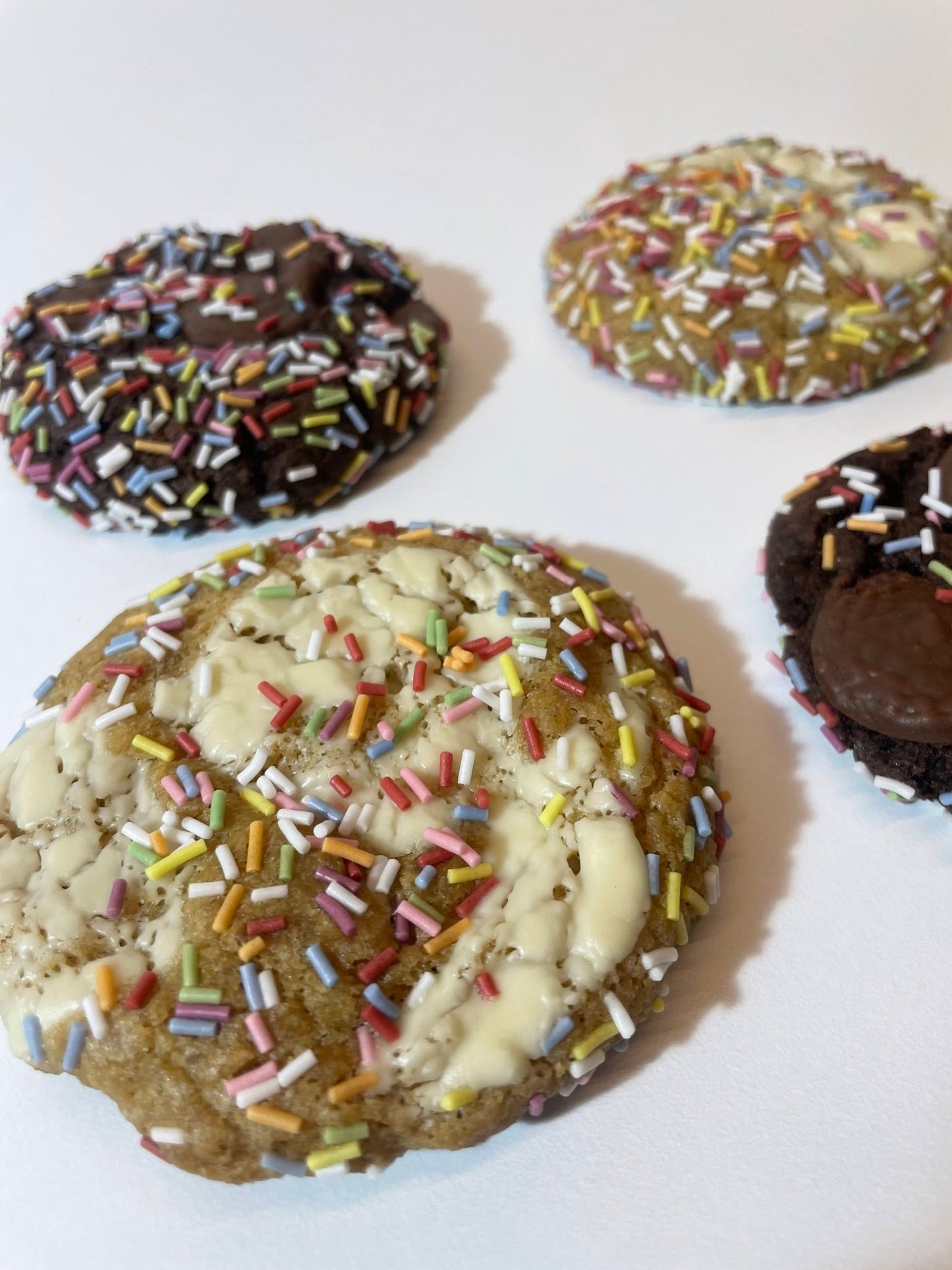 Celebrate Good Times - Gluten Free & Vegan - Mixed box of 4 - The Cookie Lass