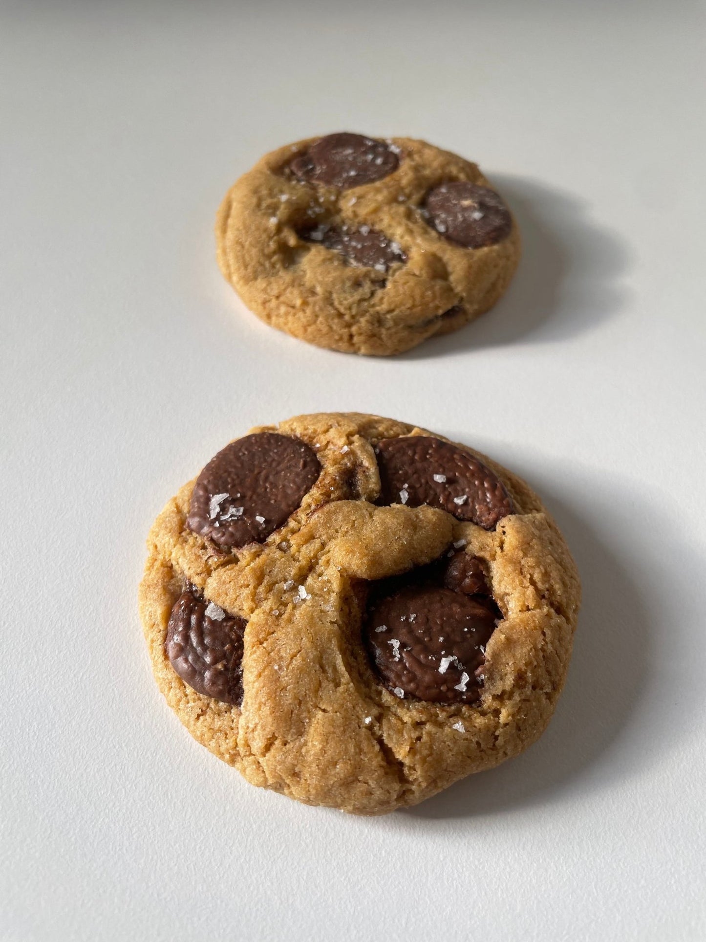 Salted Chocolate Chip Cookie - Gluten Free & Vegan - Box of 4 - The Cookie Lass