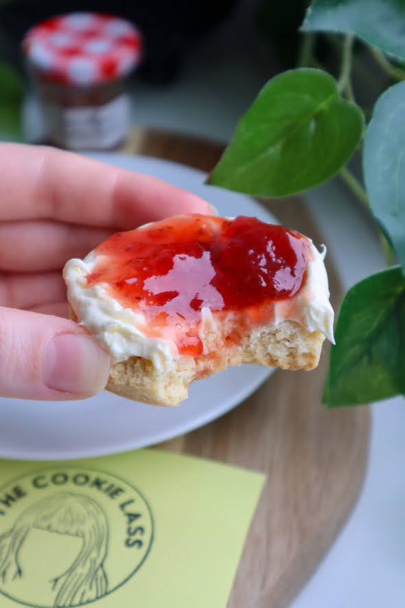 Sweet Plain Scones - Gluten Free & Vegan - Box of 4 - The Cookie Lass