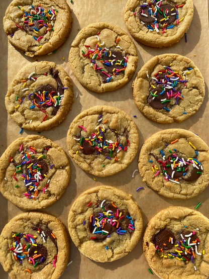 Funfetti Sprinkle Chocolate Chip Cookie - Gluten Free & Vegan - Box of 4