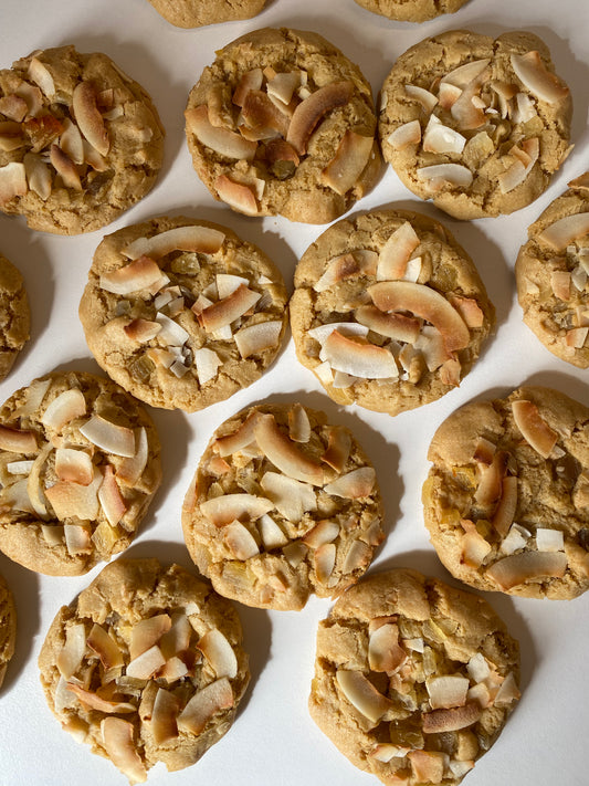 Coconut & Pineapple Cookie - Gluten Free & Vegan - Box of 4