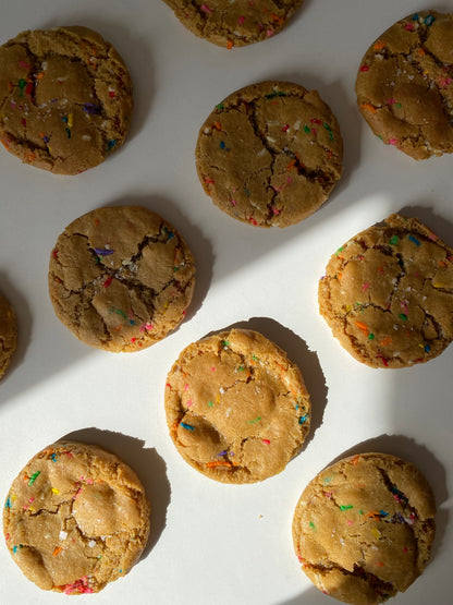 Birthday Cake Cookie  - Gluten Free & Vegan - Box of 4