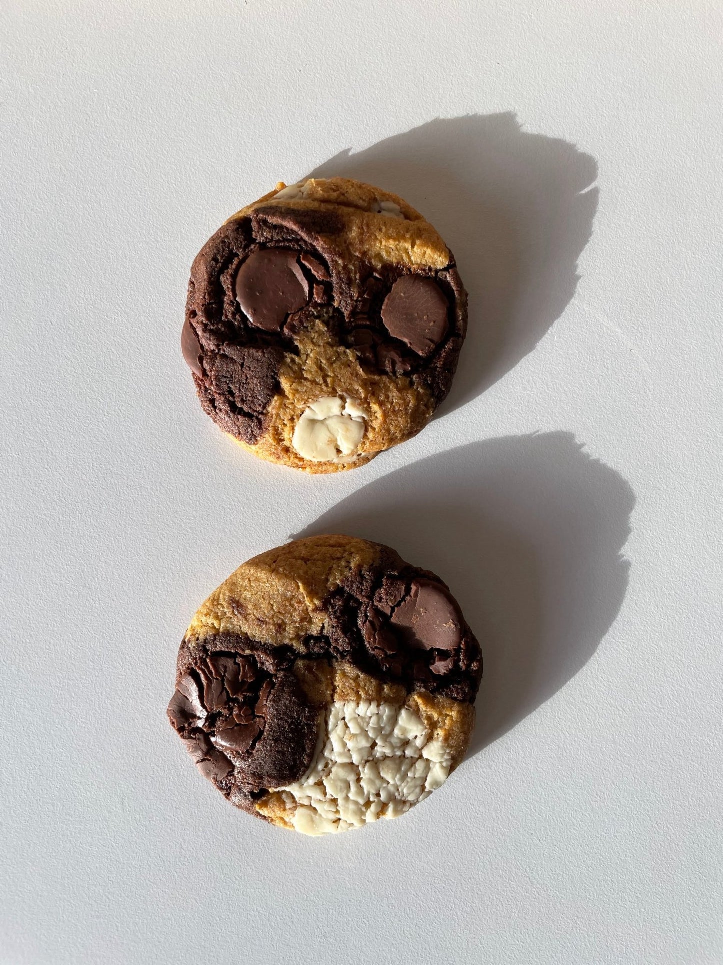 Double Trouble Marble Cookie - Gluten Free & Vegan - Box of 4 - The Cookie Lass