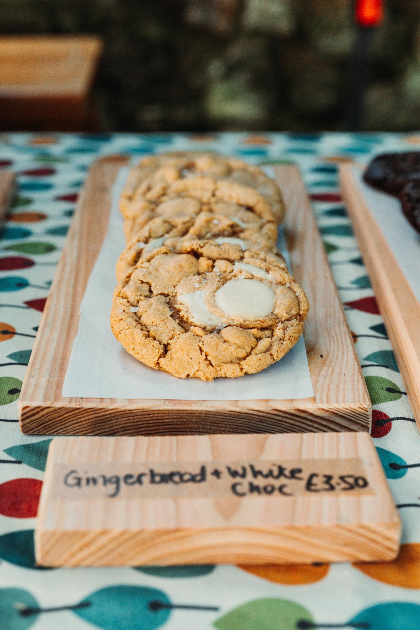 Gingerbread & White Chocolate Chip - Gluten Free & Vegan - Box of 4 - The Cookie Lass